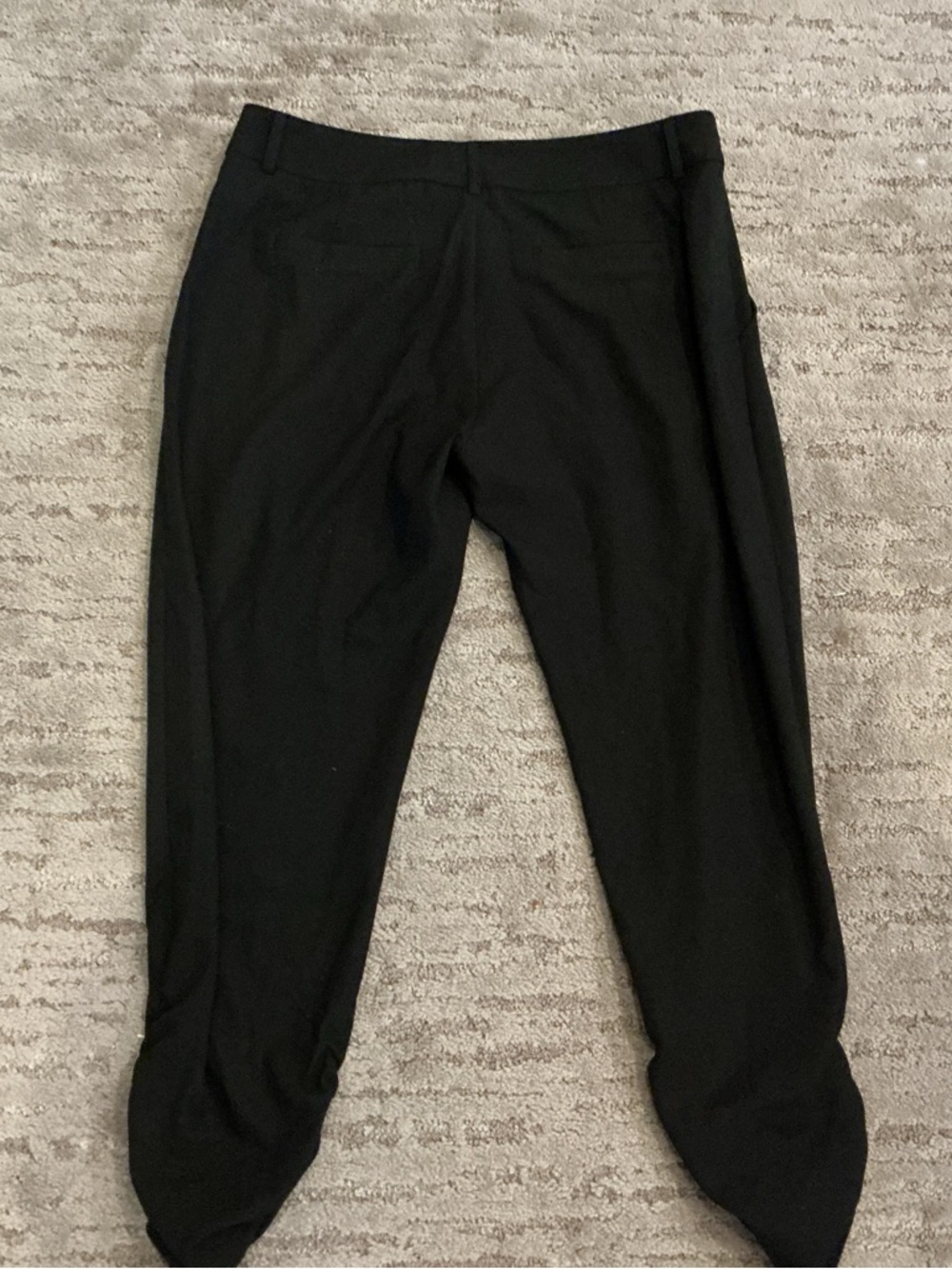 Parker Straight-Leg Dress Pants in Black